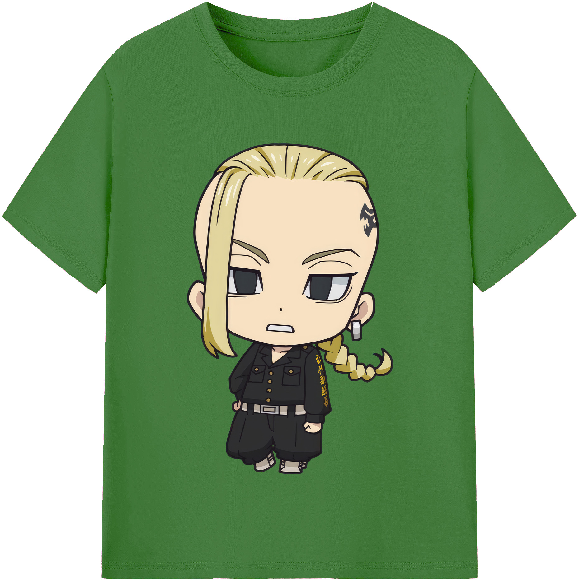 （画像用） 東京リベンジャーズ Tokyo Revengers レディースカジュアルプリントTシャツ（綿100％）